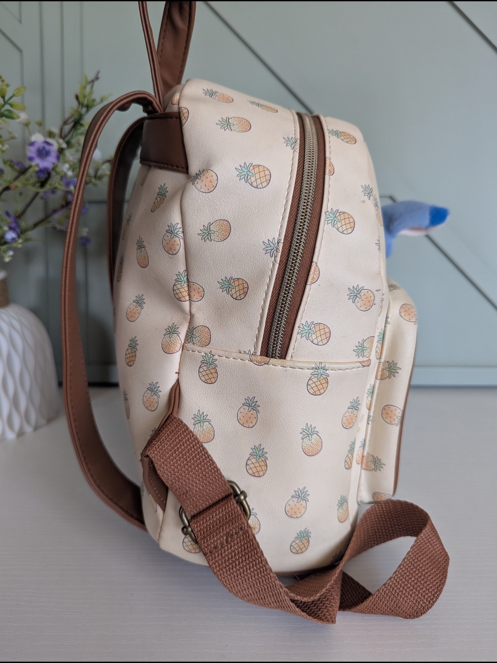 Loungefly Disney Lilo & Stitch Pineapple Mini Backpack - Picture 3 of 10